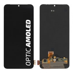 Ecran Noir vitre + Optic Amoled pré-monté pour OnePlus 7_photo1