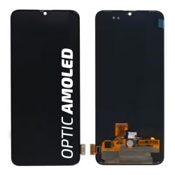 Ecran Noir Amoled et vitre pré-monté pour OnePlus 6T_photo1