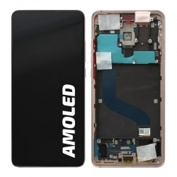 Bloc écran Amoled complet pré-assemblé pour Xiaomi Mi 9T et Mi 9T Pro Or 