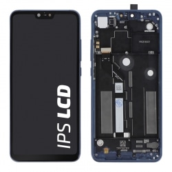 Ecran avec châssis reconditionné pour Xiaomi Mi 8 Lite Bleu - photo 1