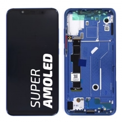 Bloc Ecran Bleu COMPLET prémonté sur chassis pour Xiaomi Mi 8 Photo 1