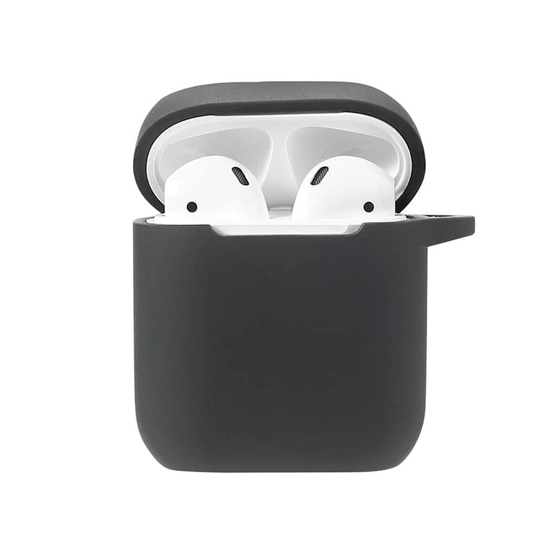 Coque de protection pour AirPods 2ème génération Noire photo 1