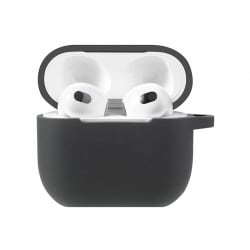 Coque de protection pour AirPods 3ème génération Noire photo 1