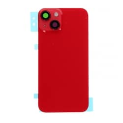 Vitre arrière complète pour iPhone 14 rouge_photo1