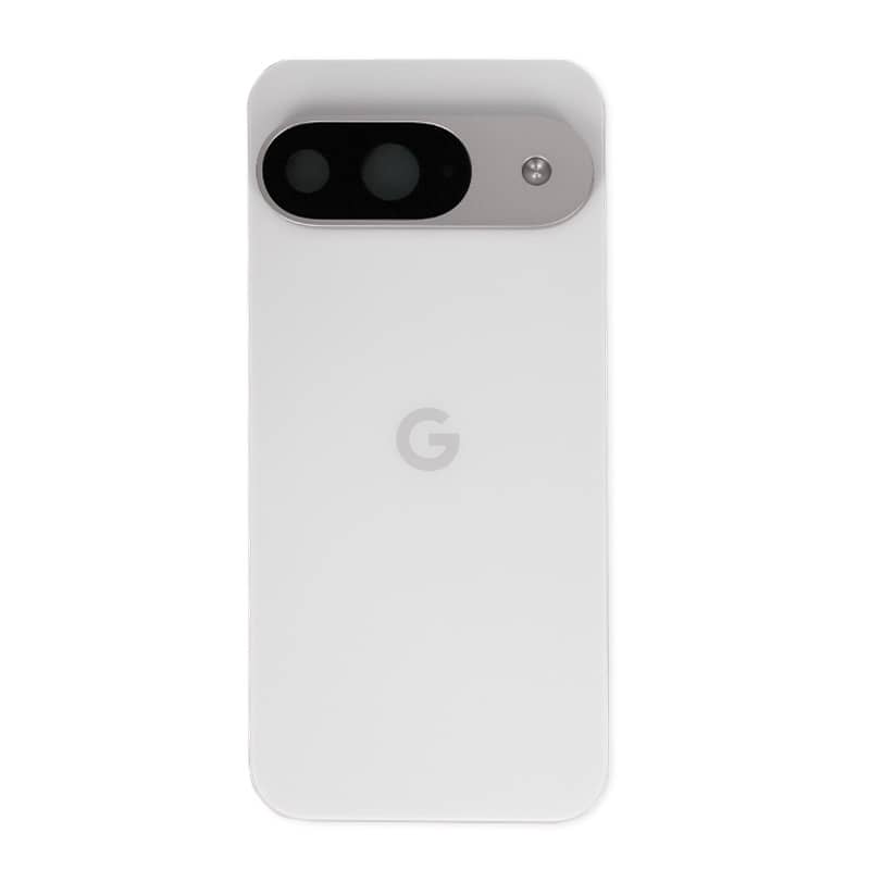 Vitre arrière d'origine pour Google Pixel 9 - Blanc porcelaine photo 1