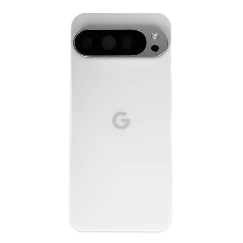 Vitre arrière d'origine pour Google Pixel 9 Pro XL - Blanc porcelaine photo1