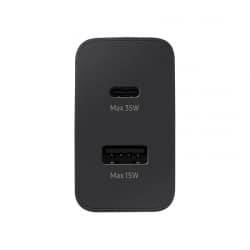 Chargeur 35W SAMSUNG avec ports USB-A et USB-C photo 2