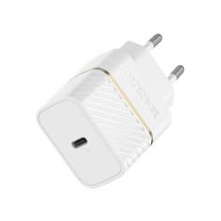 Chargeur 20W USB-C + câble lightning OTTERBOX - Blanc photo 2