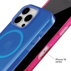 Coque RHINOSHIELD JellyTint pour iPhone 16 - Bleu photo 2