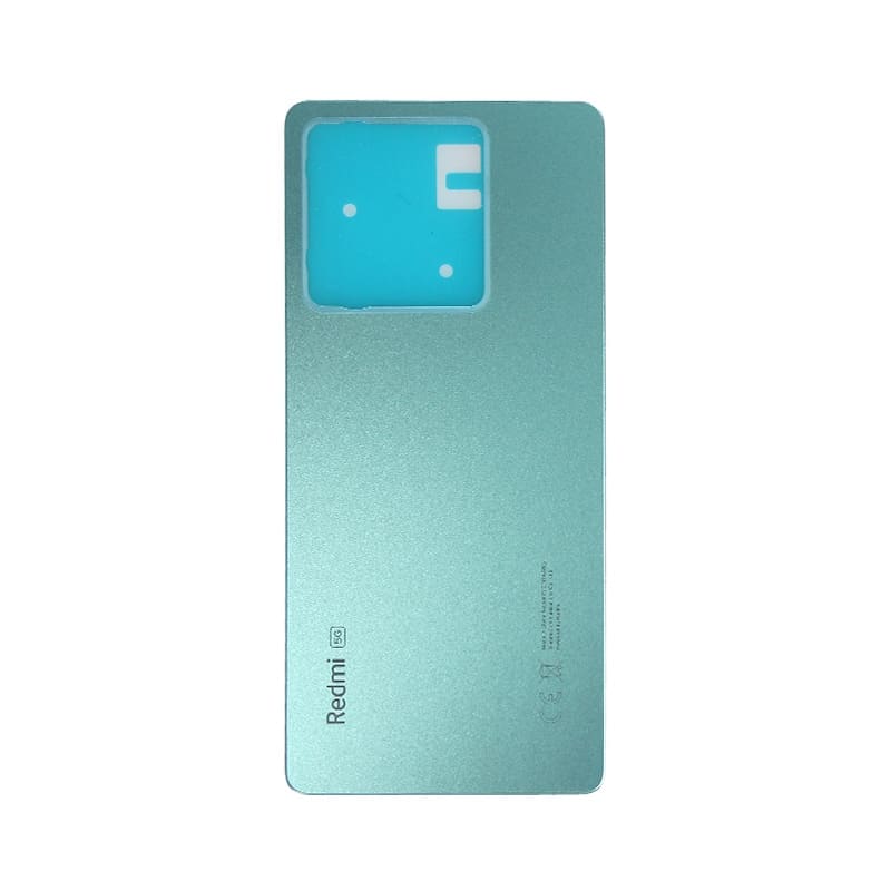 Coque arrière turquoise pour Xiaomi Redmi Note 13 5G sans lentille photo1