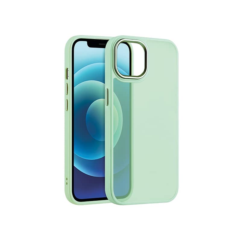 Coque effet satin mat Vert pour iPhone 11 photo 1