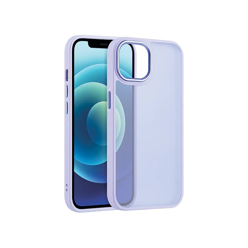 Coque effet satin mat Lavande pour iPhone 11 photo 1