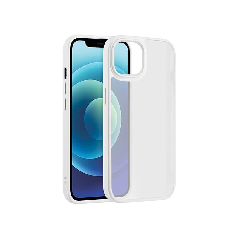 Coque effet satin mat Blanc pour iPhone 11 photo 1