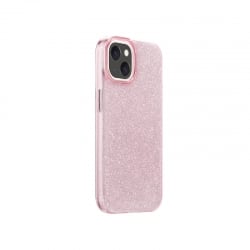 Coque strass Rose pour iPhone 16 photo 3