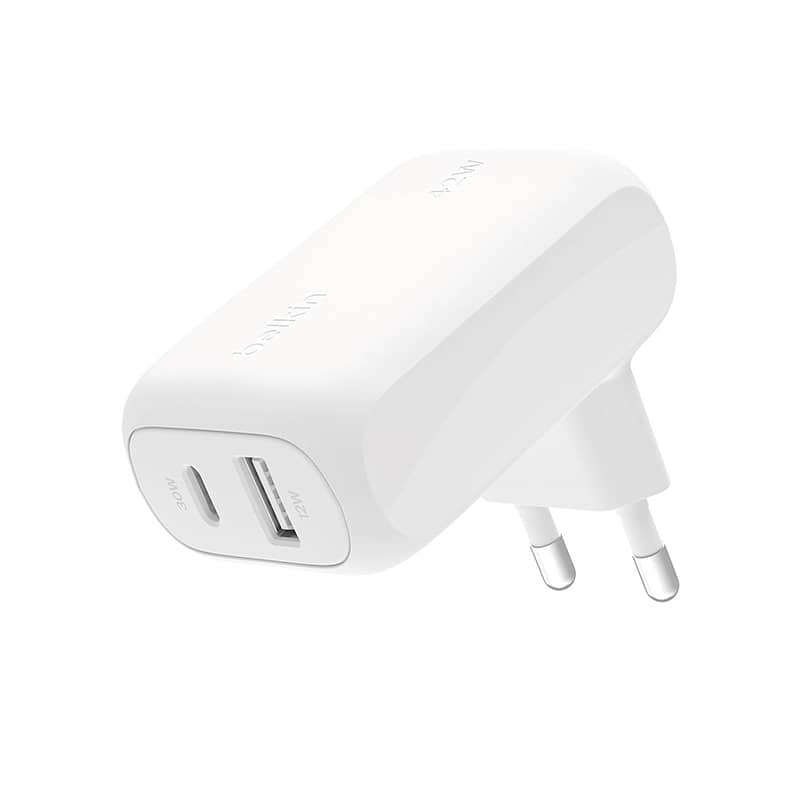 Chargeur secteur 42W 2 ports USB-A et USB-C Belkin photo 1