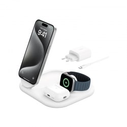 Station de charge sans fil Qi2 15W 3 en 1 Belkin photo 2