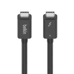 Câble Thunderbolt 4 USB-C 1m Noir Belkin photo 2