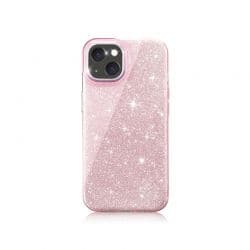 Coque strass Rose pour iPhone 16 Pro Max