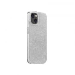 Coque strass Argent pour iPhone 16 Pro Max