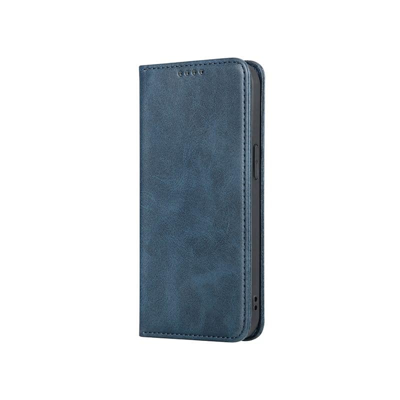 Housse portefeuille pour iPhone 16 Pro Max - Bleu