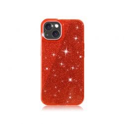 Coque strass Rouge pour iPhone 16 Pro Max