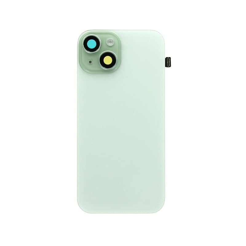 Vitre arrière verte complète pour iPhone 15 photo 1