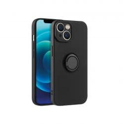 Coque avec anneau noir pour iPhone 13 Pro Max