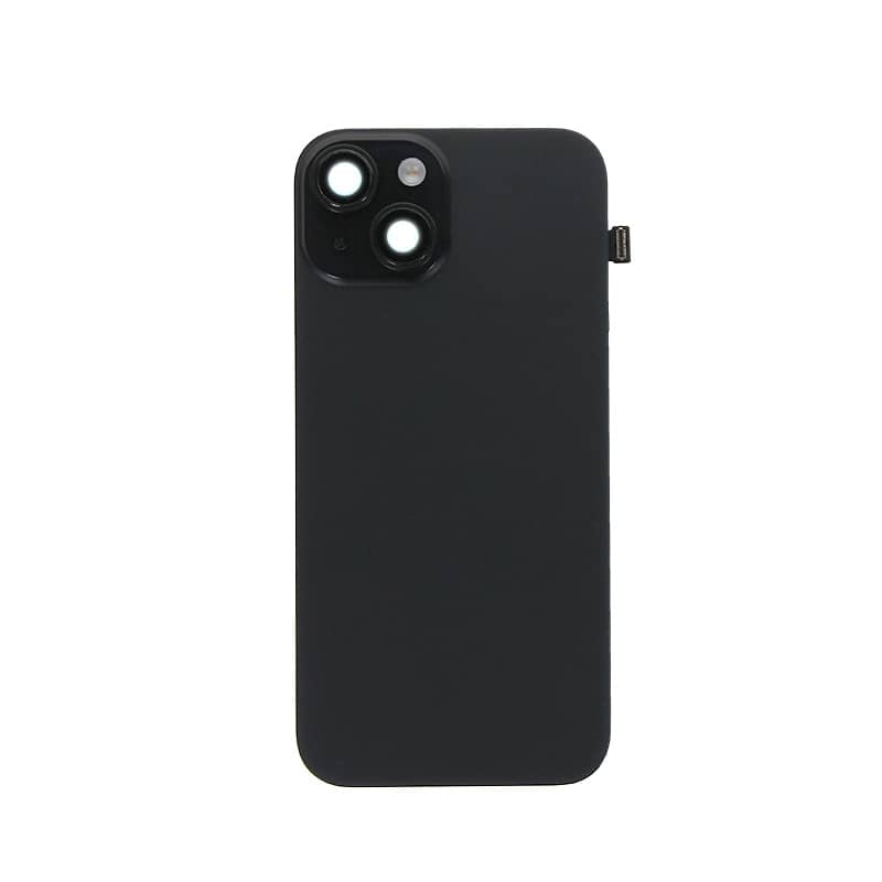 Vitre arrière noire complète pour iPhone 15 photo 1