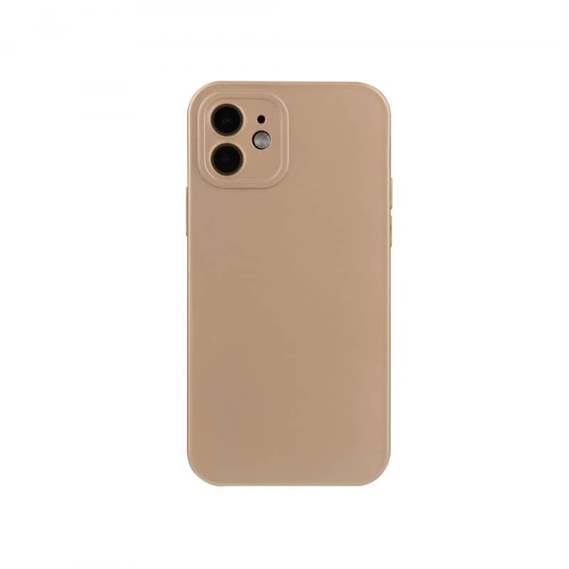 Coque TPU effet métal Or pour iPhone 16