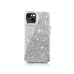 Coque Strass Argent pour Xiaomi Mi 11 Lite 4G