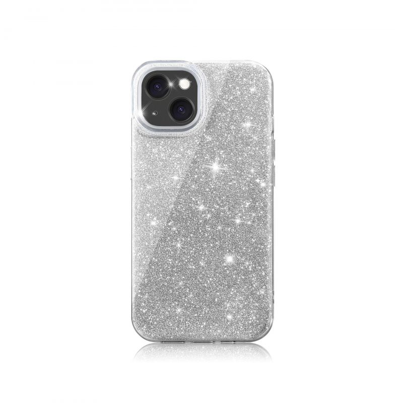 Coque Strass Argent pour Samsung Galaxy S24+