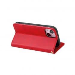 Etui portefeuille Rouge pour Samsung Galaxy S25