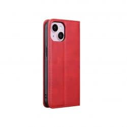 Etui portefeuille Rouge pour Samsung Galaxy S25