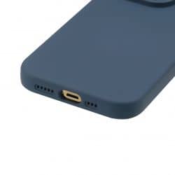 Housse silicone Bleu Nuit pour Samsung Galaxy S25