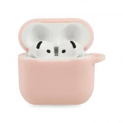 Etui en silicone Rose pour AirPods 4ème Génération