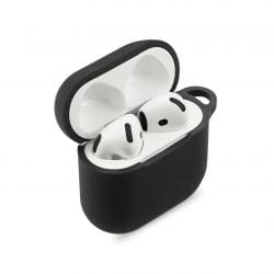 Etui en silicone Noir pour AirPods 4ème Génération