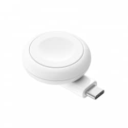 Chargeur compact USB-C pour Apple Watch blanc photo 1