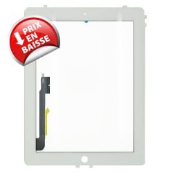 Vitre tactile standard blanche pour iPad 3 et 4 photo 2