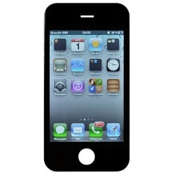 Ecran NOIR iPhone 4S meilleur rapport qualité / prix photo 2