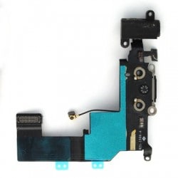 Connecteur de charge Noir, jack et micro iPhone 5S photo 4