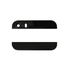 Eléments haut et bas Noir de la vitre arrière pour iPhone 5S et SE photo 2
