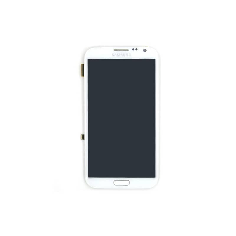 Ecran BLANC complet pour Samsung Galaxy Note 2 LTE version 4G photo 2