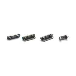 Lot de 4 boutons Gris Sidéral pour iPhone 6 et 6 Plus