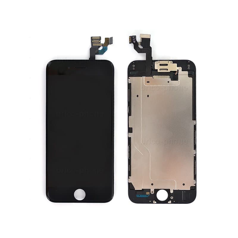 Ecran NOIR iPhone 6 PREMIUM pré-assemblé photo 2