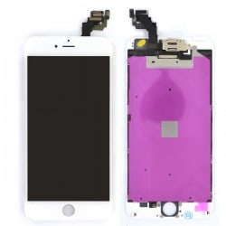 Ecran BLANC iPhone 6 PLUS RAPPORT QUALITE / PRIX pré-assemblé photo 2