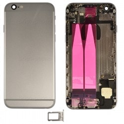 Coque arrière Gris Sidéral pour iPhone 6 complète