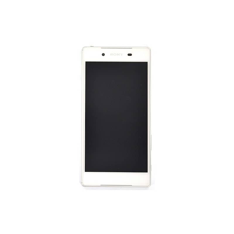 Bloc Ecran Blanc avec châssis pour Sony Xperia Z5 photo 2