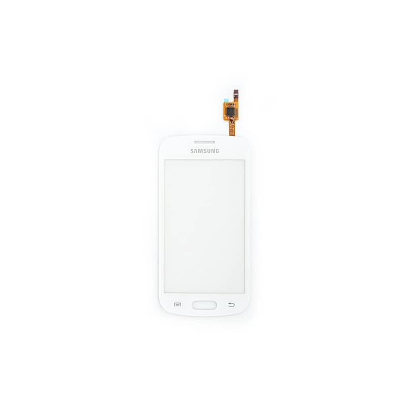 Vitre tactile Blanche pour Samsung Galaxy Trend Lite photo 2