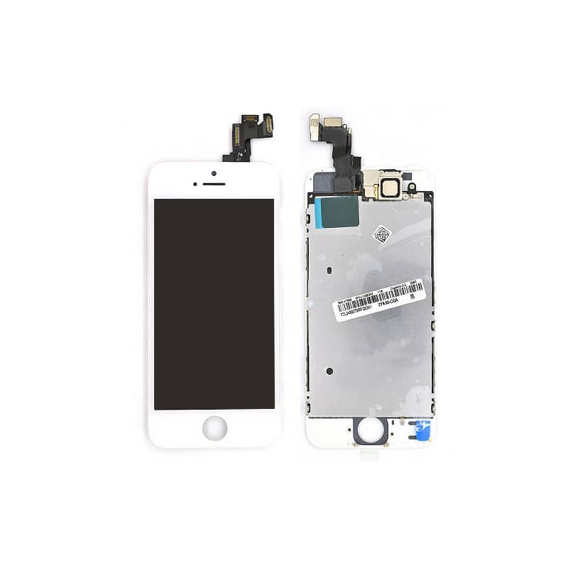 Ecran BLANC iPhone SE RAPPORT QUALITE / PRIX pré-assemblé photo 2