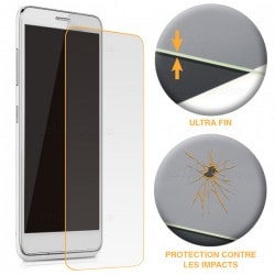 Protecteur écran en verre trempé pour  iPhone 7 Plus et 8 Plus photo 2